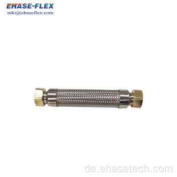 Flexibler Faltenbalg-Rohranschluss mit Innengewinde